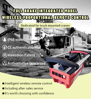 En Stock Frein Complet Modèle Intégré Télécommande Proportionnelle Sans Fil Longue Distance 500 Mètres 7 Fonctions