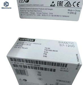 6ES7222-1HH32-0XB0 PLC โมดูลเอาต์พุตดิจิตอล โมดูลควบคุมอุตสาหกรรม โมดูลควบคุมลอจิกแบบตั้งโปรแกรมได้ โมดูลเอาต์พุต - Product Image 1