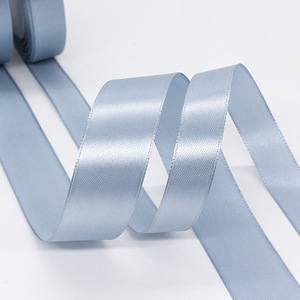 Beihai Satin Ribbon 1 Cm 2 Cm 2.5 Cm 4 Cm Smoky Blue Gift Wrapping Wedding Decorations - Product Image 3