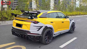 兰博基尼Urus Suv升级MSY 3风格前保险杠后保险杠侧裙干碳纤维车身套件批发商 - Product Image 3