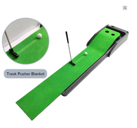 Tapis de putting d'intérieur pour le golf, améliore la précision et la vitesse, mini-tapis de putting, aide à l'alignement pour le golf