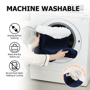 Chauffe-corps électrique multifonctionnel 110/220V avec fermeture éclair, chauffe-<span class=keywords><strong>pieds</strong></span> et chauffe-mains pour l'automne/hiver, usage domestique - Product Image 5