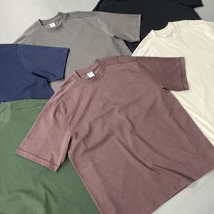 איכות גבוהה משקל כבד 100% כותנה ריק רגיל גברים של חולצה מעוטר כתף כותנה בגודל בינוני - Product Image 2