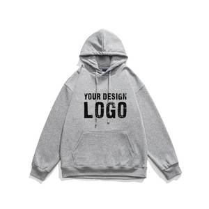 Sudaderas con Capucha para Hombre, Estilo Casual, Holgadas, de Felpa, Talla Grande, al por Mayor, OEM, Color Sólido, Hombros Caídos - Product Image 5