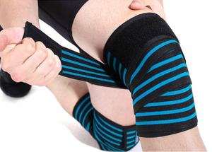 Bandes élastiques de soutien pour genoux, pour la musculation et le fitness, pour hommes et femmes, protège-genoux sportifs - Product Image 3