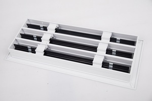 Diffuseur d'air linéaire en aluminium au design moderne, <span class=keywords><strong>grille</strong></span> de ventilation pour système CVC extérieur, cache de ventilation de climatisation - Product Image 6