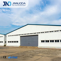 Entrepôt économique industriel personnalisable en structure métallique préfabriquée à grande portée