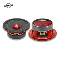 Para Altavoces de Rango Medio de 6.5 Pulgadas, 4 Ohmios, Cesta de Acero KSV de 1.5 Pulgadas, Bala de Aluminio, 200W, 125Hz-12kHz, Cine en Casa, Audio para Automóvil