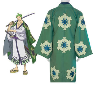 Disfraz de Anime de Zoro, 1 Pieza, para Cosplay, Fiestas, Anime Show, Comic <span class=keywords><strong>Con</strong></span>, <span class=keywords><strong>Kimono</strong></span> - Product Image 3