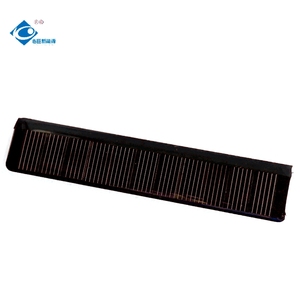Mini panneaux solaires 5,5 V avec adhésif époxy 0,3 W, personnalisables, couleur ambre, ZW-9820, portables - Product Image 1