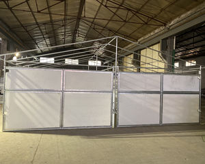 Наружные конюшни с крышей, укрытие для конного клуба, дешевое оборудование для Выездки из оцинкованной стали - Product Image 4