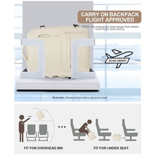 Sac à dos de voyage respirant personnalisé OEM ODM, couleur au choix, en nylon de haute qualité, avec sangle pour bagage, pour le <span class=keywords><strong>travail</strong></span>, les voyages et l'usage quotidien - Product Image 5