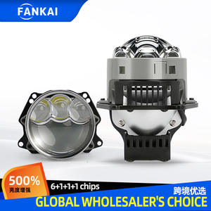 Faros Láser de Alta Potencia Fankai Transfronterizos de 150W P3D con Triple Haz, Bi-Xenón, Lente LED de Aleación de Aluminio y Luces Altas/Bajas de 69W - Product Image 3