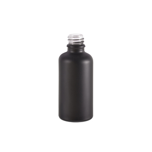 Oem mờ Matte Đen 50ml <span class=keywords><strong>1.7oz</strong></span> xi lanh hình dạng sậy khuếch tán hương thơm chai thủy tinh với tùy chỉnh in ấn - Product Image 2