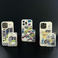 Coque de téléphone antichoc en acrylique personnalisée à faible MOQ avec porte-cartes magnétique 2-en-1 pour A07 S24 S25 S26 Ultra