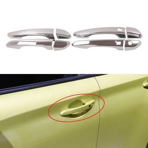 Copertura della maniglia della porta esterna ABS Chrome per <span class=keywords><strong>Kona</strong></span> 2018 2019 WZXD accessori - Product Image 2