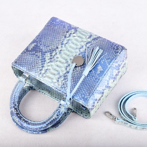 Tùy Chỉnh Thực hiện Thiết Kế Phong Cách Túi Python Tote Túi Xách Phụ Nữ Sang Trọng Rắn Túi Xách Thương Hiệu Tên Dubai Phụ Nữ Phong Cách Ví Chéo Cơ Thể - Product Image 4