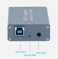Tarjeta de captura de video 3 en 1, entrada TVI CVI, salida USB3.0, dispositivo de captura de audio y video, 1080P HD, soporte sin unidad, salida en bucle