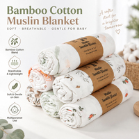 Serviette enveloppante multifonctionnelle pour bébé en coton de bambou, couverture en mousseline pour berceau et nacelle