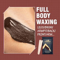 Perles de cire dure dépilatoire hypoallergénique transparente végane Lifestance pour le visage et les zones du maillot, à faible point de fusion, pour usage en salon et à domicile