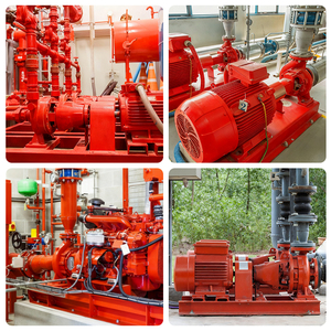 Pompe à moteur à haut débit pour système d'eau de mer, type Splitcase horizontale monophasée XBC12/104, offre un débit élevé et une puissance optimale - Product Image 2