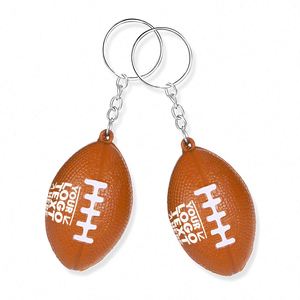 Llavero de Pelota de Espuma PU para Aliviar el Estrés, con Logotipo Personalizado, Mini Juguete Antiestrés de Espuma, Aliviador de Estrés Promocional para Deportes - Product Image 6