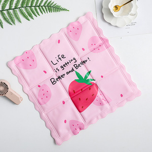 Pet <b>Cooling</b> <b>Pad</b> Rectangle Ice <b>Pad</b> For Cat Dog Heatstroke Prevention Water Filled Plastic Gel Mat Summer Use - Product Image 1