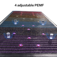 Médiation de la thérapie Pemf Tapis de massage thérapie corps entier désintoxication photon tapis chauffant infrarouge lointain PEMF cristaux pemf tapis