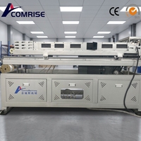 Machine de fabrication de tuyaux ondulés à paroi simple à grande vitesse avec configuration hautement automatisée
