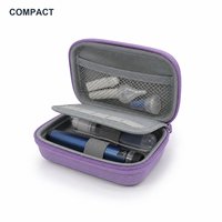 Étui de voyage isotherme personnalisé en EVA pour stylo à insuline et peptides, avec insert en mousse EVA, service de personnalisation OEM/ODM