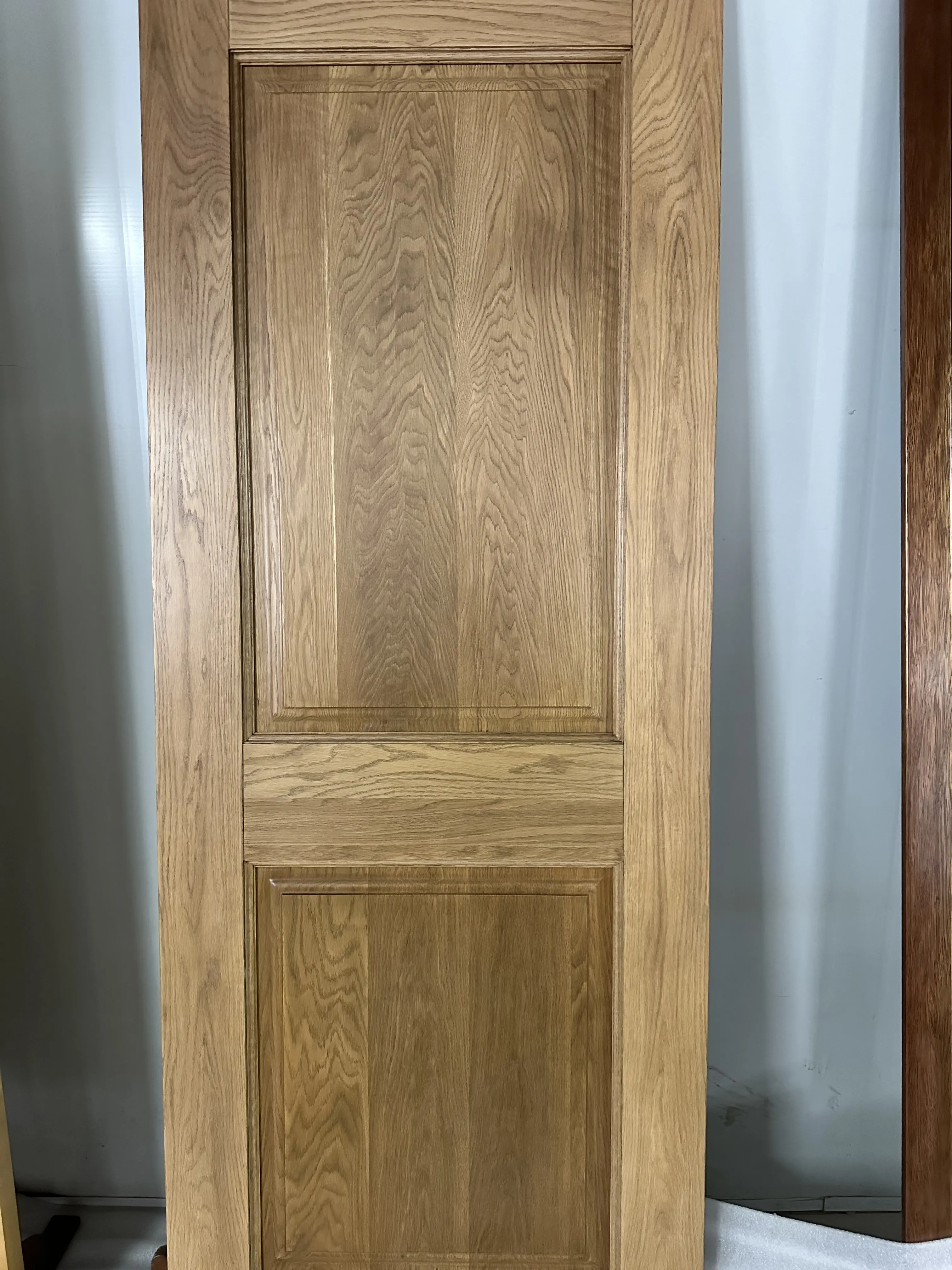 Fabricant chinois de premier plan, porte intérieure en bois de haute qualité pour les chambres.