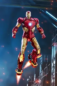 Figura de Acción Original de ZD Toys Marvel Los Vengadores, Iron Man Mark10 Mark18 (Casanova), PVC, Escala 1:10, 7 Pulgadas, Juguete para Adultos - Product Image 5