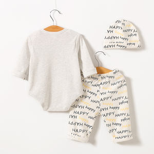 Set di Abbigliamento per Neonati, Pigiama per Bambini, Vestiti per Ragazzi, Pronta Consegna dalla Fabbrica, Ecologico, 2 Pezzi a Maniche Lunghe Casual - Product Image 6