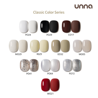 UNNA Vernis à ongles en gel UV 10 ml Couleurs classiques Sans HEMA et TPO Sans odeur Vernis en gel pour les grossistes mondiaux Distributeur Fournitures pour ongles