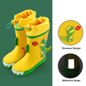 Usine en gros toutes saisons <span class=keywords><strong>botte</strong></span> en caoutchouc anti-dérapant imperméable enfant chaussures en caoutchouc enfants sécurité bottes de <span class=keywords><strong>pluie</strong></span> dessin animé bébé bottes de <span class=keywords><strong>pluie</strong></span> - Product Image 4