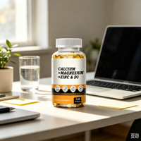 Gélules de zinc, calcium et magnésium OEM pour le dropshipping – Complément alimentaire et de santé à base de plantes