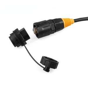 עמיד 8 יציאה cat5 eth5rj45 מחבר ethercon רשת <span class=keywords><strong>bayonet</strong></span> <span class=keywords><strong>bayonet</strong></span> לוח מתאים הר pcb מגני מגן מוצר - Product Image 1