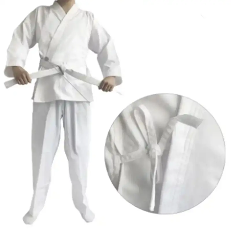 Hot Bán Polyester Cotton Karate Đào Tạo Đồng Phục Thoải Mái Thoáng Khí Gi Karate Đồng Phục