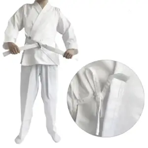 Hot Sale Polyester Cotton Karate Training Uniform Comfortable Breathable Gi Karate Uniform