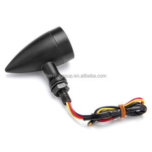 Nhiệm Vụ Nặng Nề Cổ Điển Kim Loại Lưới Bìa <span class=keywords><strong>Cafe</strong></span> <span class=keywords><strong>Racer</strong></span> Xe Máy Chỉ Số LED Lần Lượt Tín Hiệu Ánh Sáng Blinker Cho Cg Gn - Product Image 5