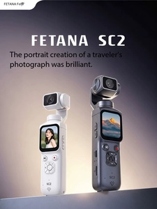 Caméra portable 4K CMOS avec stabilisateur, 75MP, pour vlogging et sport, caméscope numérique haute définition avec suivi IA et embellissement intelligent - Product Image 3