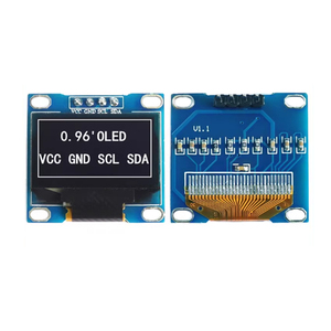 4pin Ssd1306 Wit/Blauw/Geel Blauwe Kleur 0.96 Inch 128X64 Oled Weergavemodule 0.96 "Iic I2c Spi Communiceren - Product Image 4