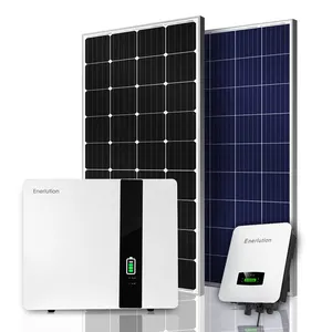 China Hersteller 2,5 kW 5kWh 10kW Wand montage Lifepo4 48V Batterie 100Ah Solar batterie für Solarenergie speichers ystem