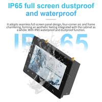 Écran tactile industriel encastré IPS Pcap de 7, 8, 10,1, 13,3, 15, 21,5, 24, 27, 32 pouces, moniteur tactile à cadre ouvert, 500 nits, IP65