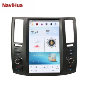 NaviHua Android 11 Car DVD Player Head Unit Vertical Screen Car Stereo Radio Multimedia for Tesla Style Infiniti FX FX35 FX45 - Product Image 1