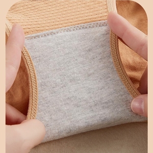 Automne hiver taille haute ventre serrer pantalon bout à bout sans couture sous-vêtement thermique musculation minceur velours femmes slips - Product Image 6