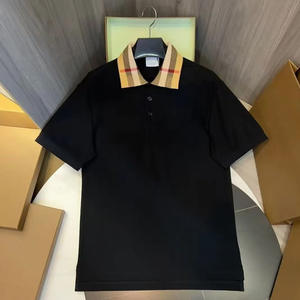 NUOVA <span class=keywords><strong>Polo</strong></span> 2025 JT con Logo Ricamato Uomo Donna Di Tendenza Business con Risvolto in Cotone T-shirt Berry Casual Retrò Tinta Unita da Golf per lo Sport - Product Image 4