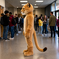 Costumes de Mascotte Léopard Personnalisés Shengye pour Adultes – Tenues Gonflables de Dessins Animés pour Fêtes et Événements