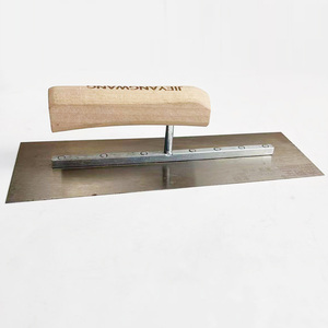 Xây Dựng Dụng Cụ Cầm Tay Xi Măng Vách Thạch Cao Trowel Gỗ Xử Lý Carbon Thép Trowels Cho <span class=keywords><strong>Sheetrock</strong></span> Wallboard Thạch Cao - Product Image 6