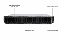 Server Rak 2U 4 Node C6320 Rekondisi Intel Xeon E5 v4 DDR4 SAS SATA untuk Pusat Data